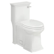 American Standard Town Square S One-Piece 1.28 gpf/4.8 Lpf Chair Height Right-Hand Trip Lever Elongated Toilet With Seat - White
