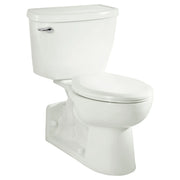 American Standard Yorkville Two-Piece Pressure Assist 1.6 gpf/6.0 Lpf Back Outlet Elongated EverClean Toilet - White