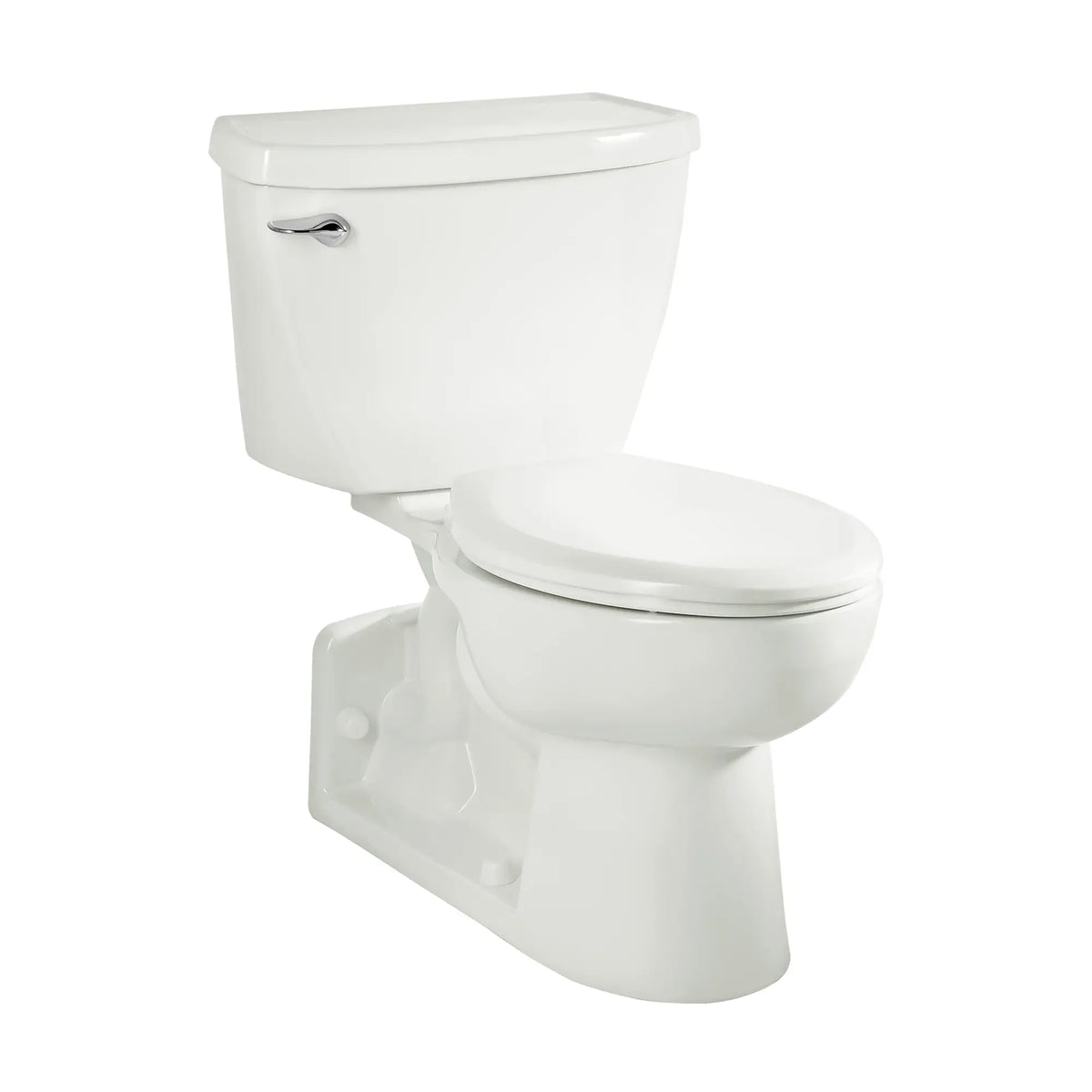 American Standard Yorkville Two-Piece Pressure Assist 1.6 gpf/6.0 Lpf Chair Height Back Outlet Elongated EverClean Toilet - details