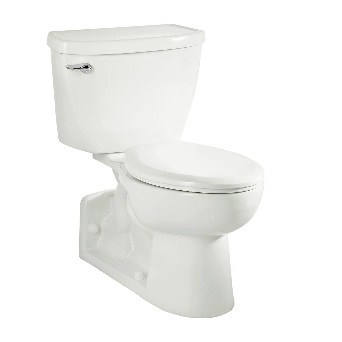 American Standard Yorkville Two-Piece Pressure Assist 1.6 gpf/6.0 Lpf Chair Height Back Outlet Elongated EverClean Toilet - details