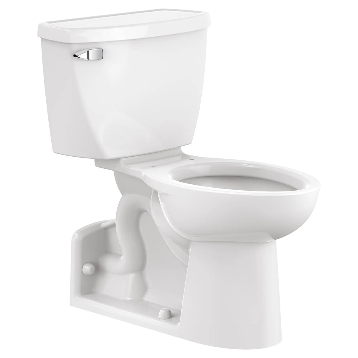 American Standard Yorkville Two-Piece Pressure Assist 1.1 gpf/4.2 Lpf Chair Height Back Outlet Elongated EverClean Toilet - White