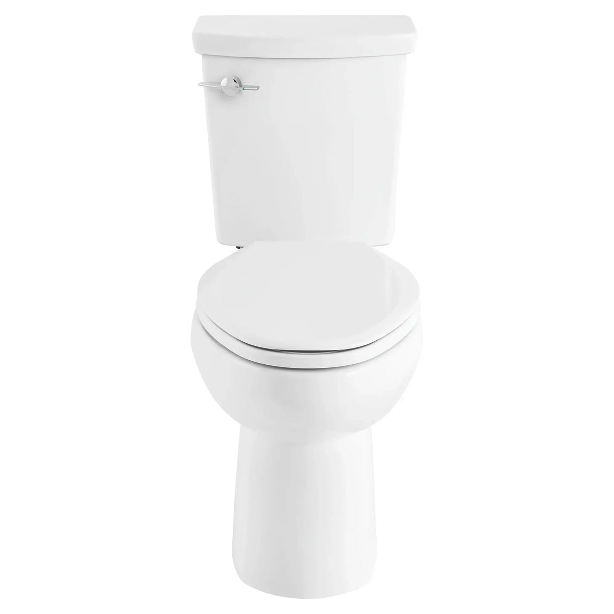 American Standard H2Option ADA Two-Piece Dual Flush 1.28 gpf/4.8 Lpf and 0.92 gpf/3.5 Lpf Chair Height Elongated Toilet Less Seat - product view