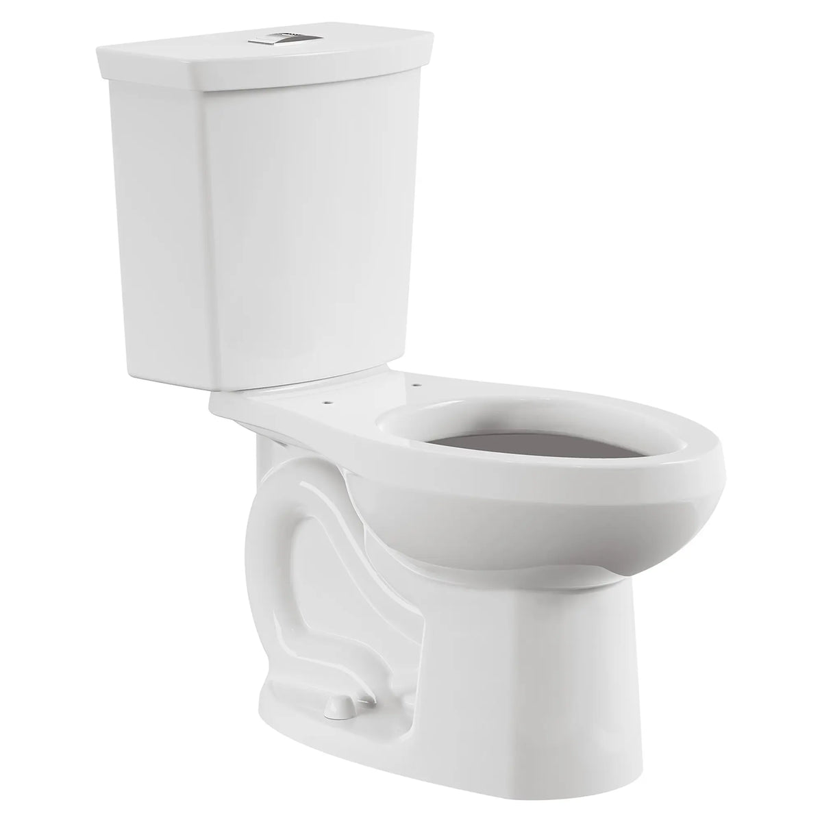 American Standard H2Option Two-Piece Dual Flush 1.28 gpf/4.8 Lpf and 0.92 gpf/3.5 Lpf Standard Height Elongated Toilet Less Seat - details