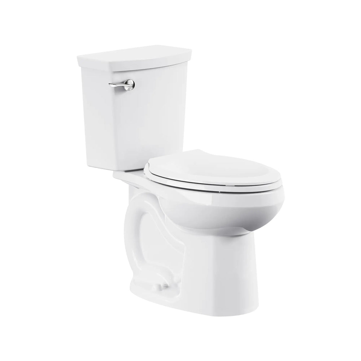 American Standard H2Optimum Two-Piece 1.1 gpf/4.2 Lpf Chair Height Elongated Toilet Less Seat - product view