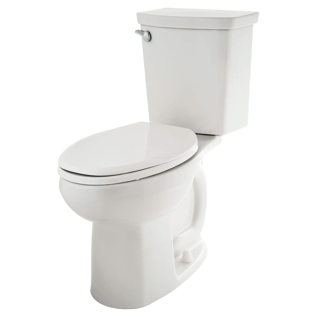 American Standard H2Optimum Two-Piece 1.1 gpf/4.2 Lpf Chair Height Elongated Toilet Less Seat - details