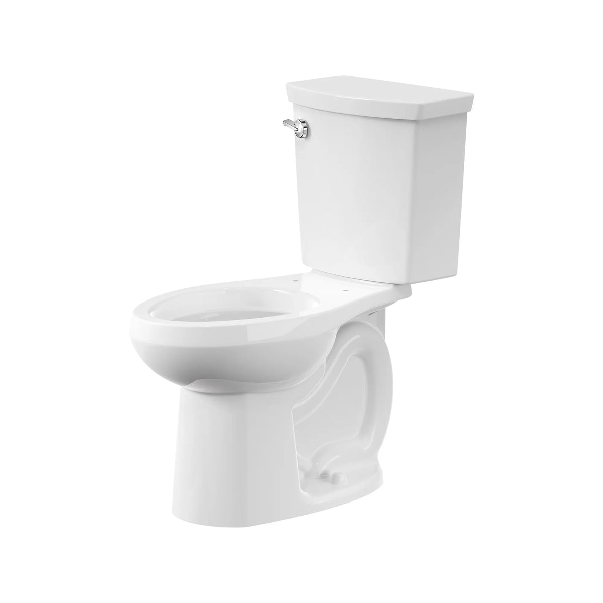 American Standard H2Optimum Two-Piece 1.1 gpf/4.2 Lpf Chair Height Elongated Toilet Less Seat - details