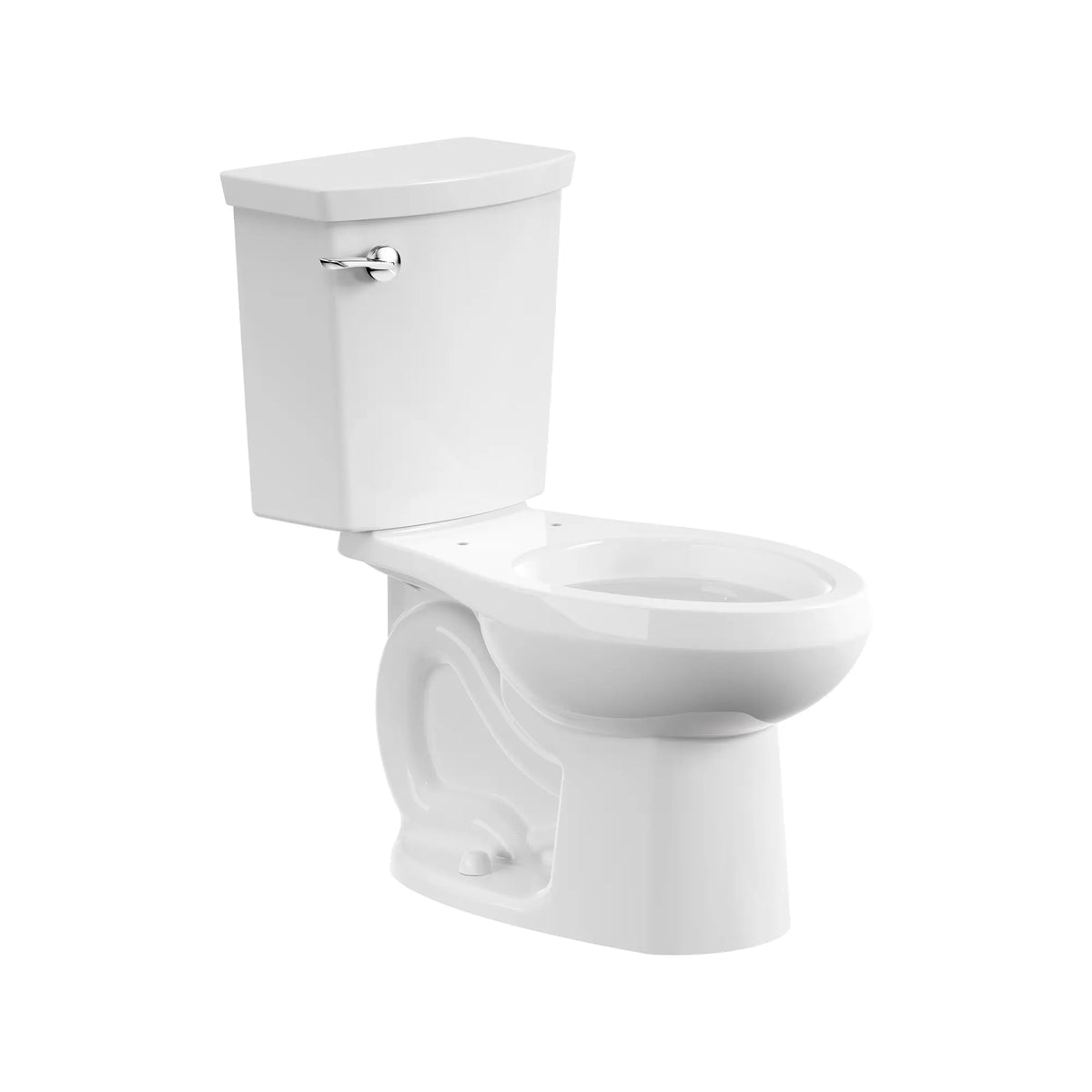 American Standard H2Optimum Two-Piece 1.1 gpf/4.2 Lpf Standard Height Elongated Toilet Less Seat - details