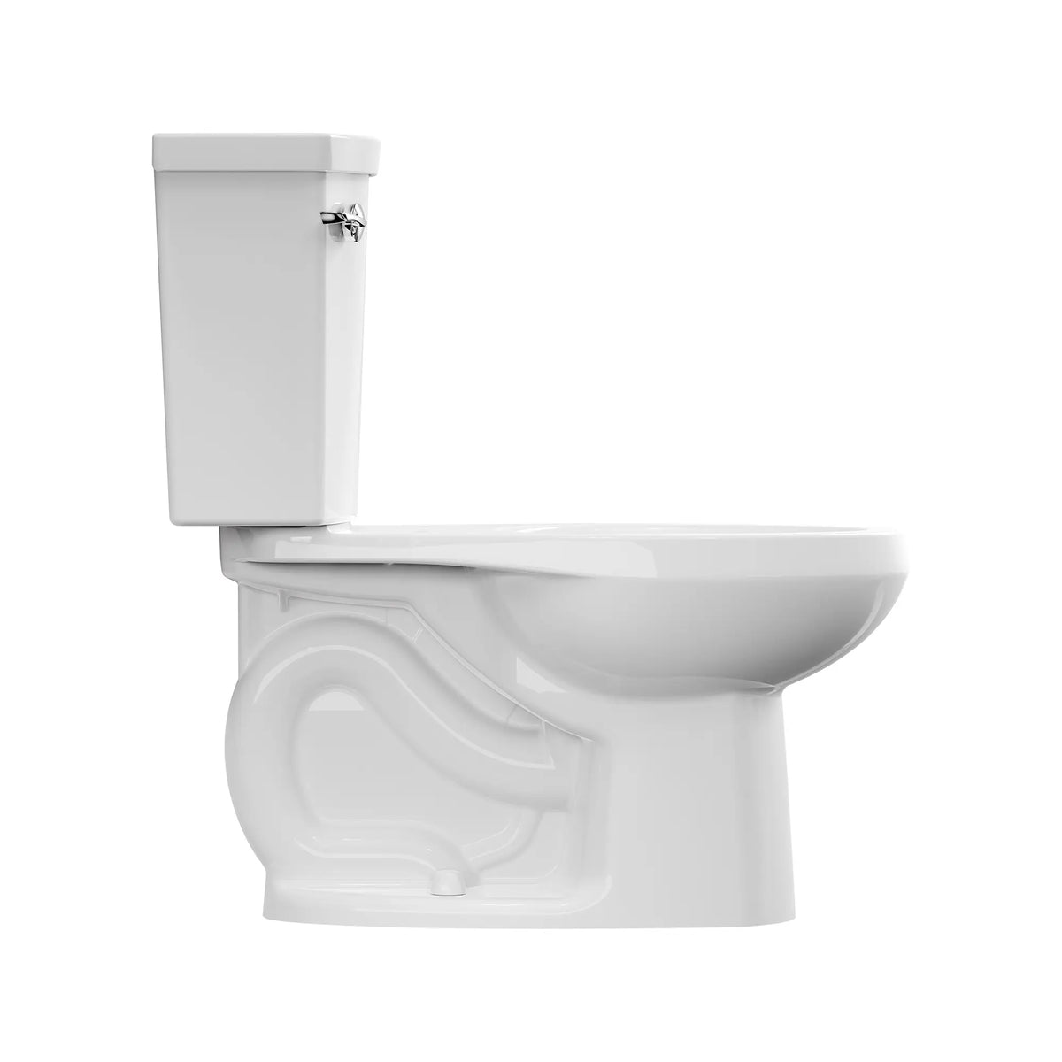 American Standard H2Optimum Two-Piece 1.1 gpf/4.2 Lpf Standard Height Elongated Toilet Less Seat - details