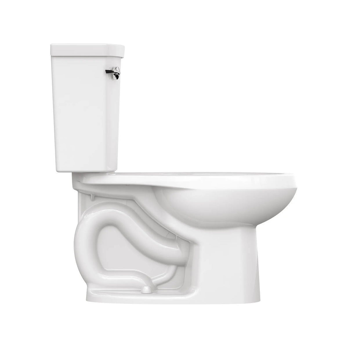 American Standard H2Optimum Two-Piece 1.1 gpf/4.2 Lpf Standard Height Elongated Toilet Less Seat - details