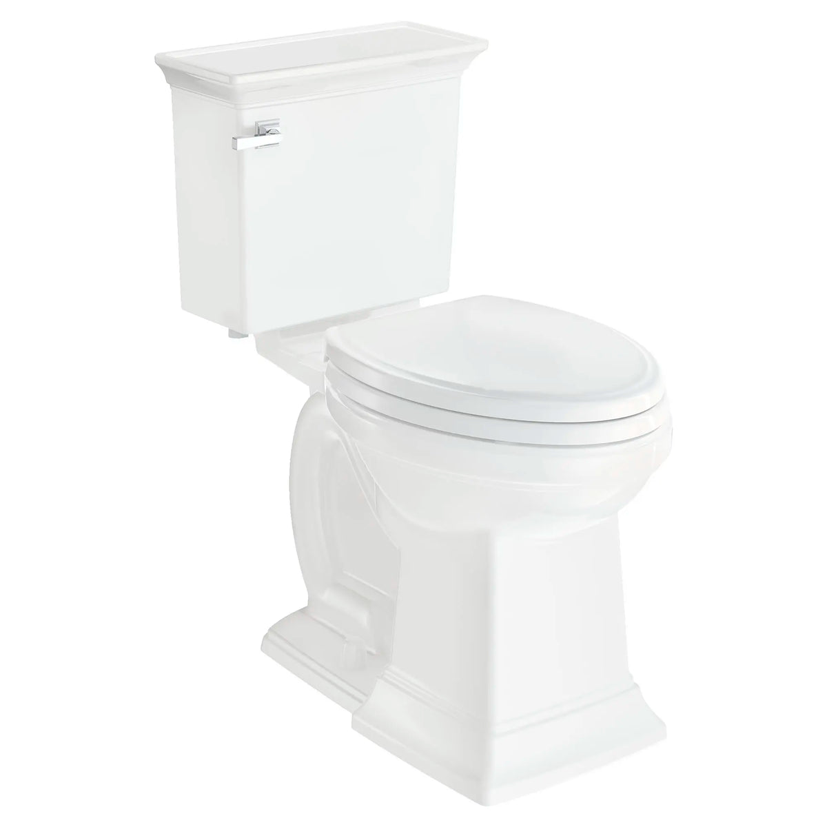 American Standard Town Square S Two-Piece 1.28 gpf/4.8 Lpf Chair Height Elongated Toilet Less Seat - product view