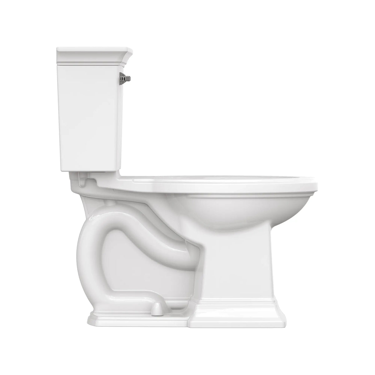 American Standard Town Square S Two-Piece 1.28 gpf/4.8 Lpf Chair Height Elongated Toilet Less Seat - details
