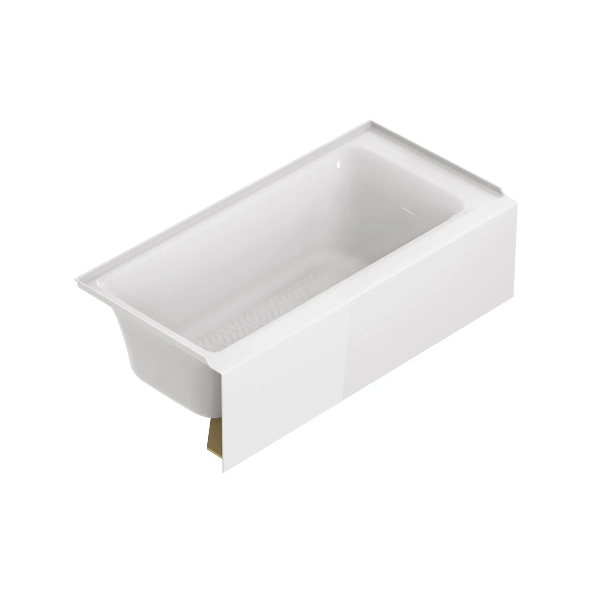 American Standard Aspirations 60 x 30-Inch Integral Apron Bathtub With Left-Hand Drain - White