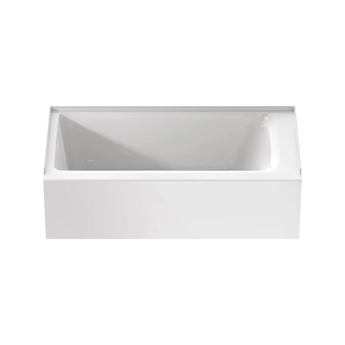 American Standard Aspirations 60 x 30-Inch Integral Apron Bathtub With Left-Hand Drain - details