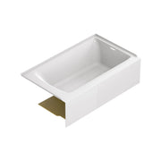 American Standard Aspirations 60 x 36-Inch Integral Apron Bathtub With Right-Hand Drain - White