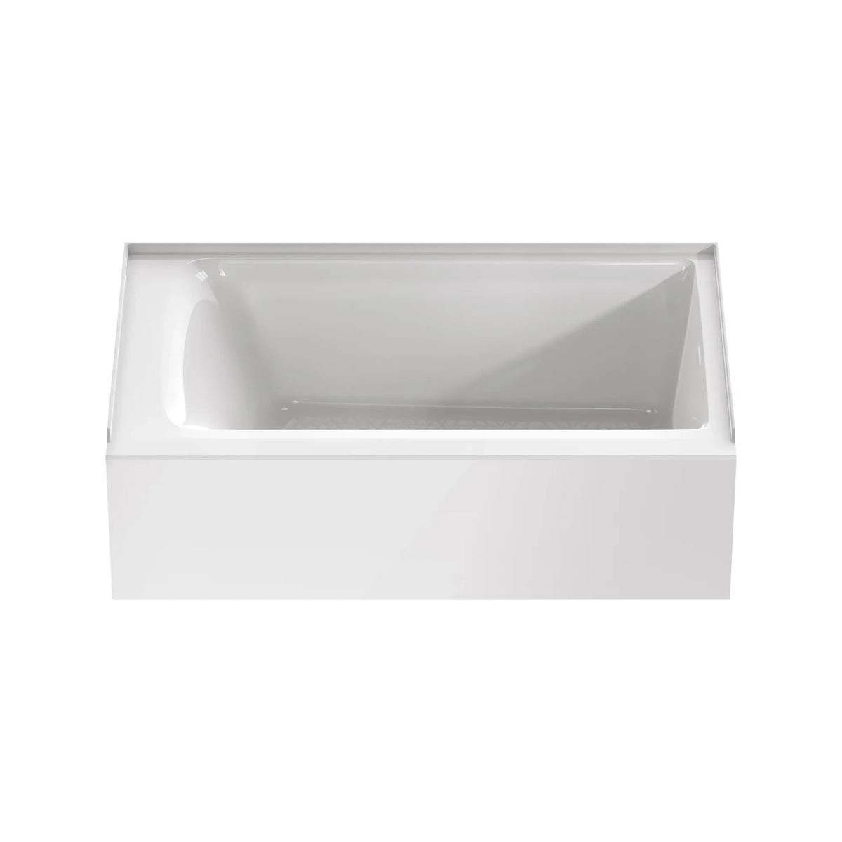 American Standard Aspirations 60 x 36-Inch Integral Apron Bathtub With Right-Hand Drain - details