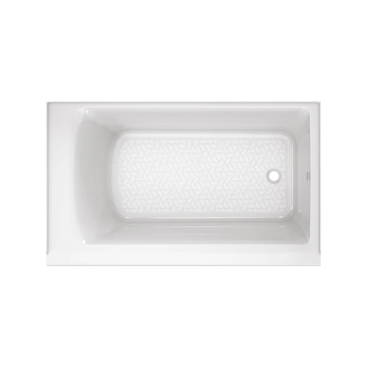 American Standard Aspirations 60 x 36-Inch Integral Apron Bathtub With Right-Hand Drain - details