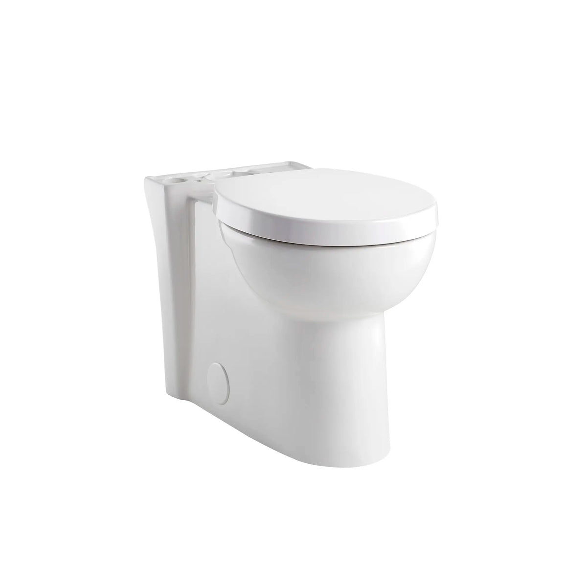 American Standard Studio Skirted Chair Height Round Front Bowl With Seat - White
