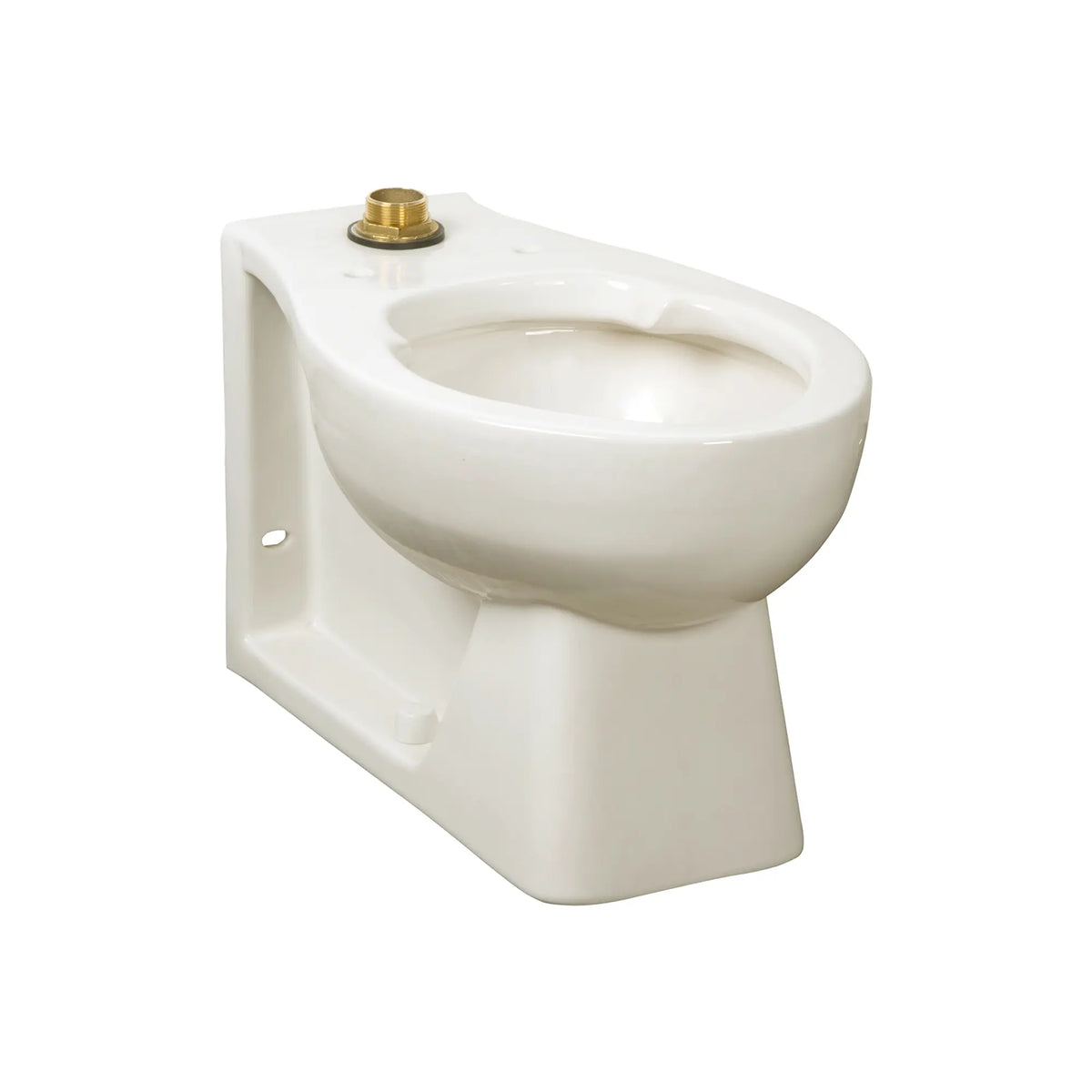 American Standard Huron Floor-Mount, Back Outlet EverClean Bowl Less Seat, Top Spud - White