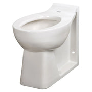 American Standard Huron Floor-Mount, Back Outlet EverClean Bowl With Integral Seat, Back Spud - White