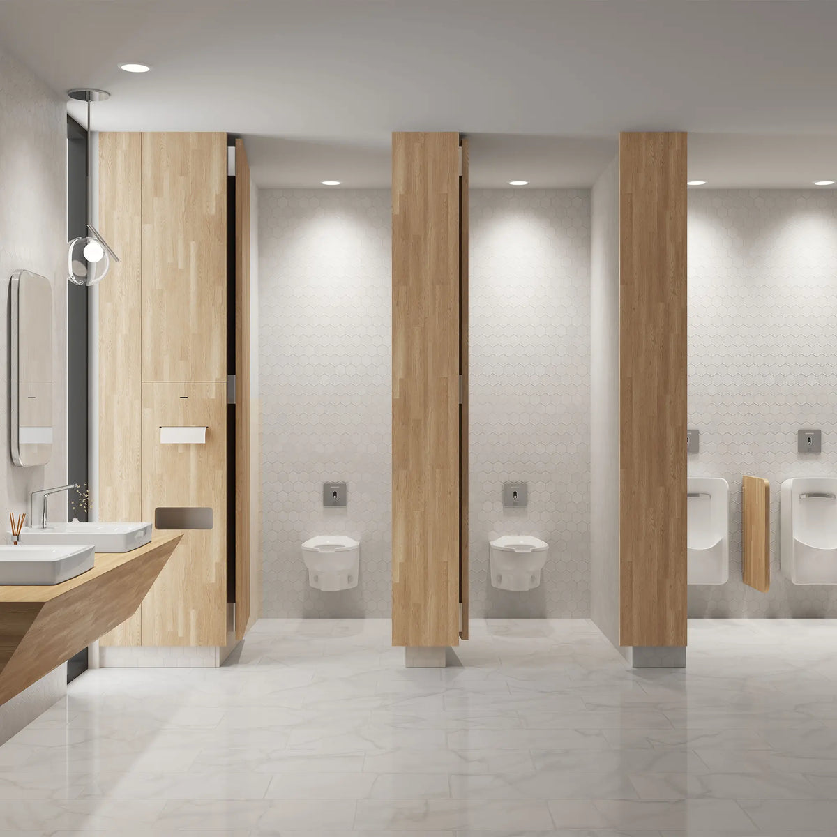 American Standard Afwall Millennium 1.0 - 1.6 gpf (3.8- 6.0 Lpf) Wall-Hung EverClean Bowl Less Seat - details