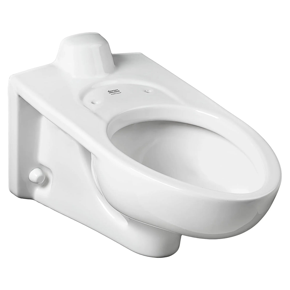 American Standard Afwall Millennium 1.1 - 1.6 gpf (4.2 - 6.0 Lpf) Back Spud Elongated Wall-Hung EverClean Bowl - White