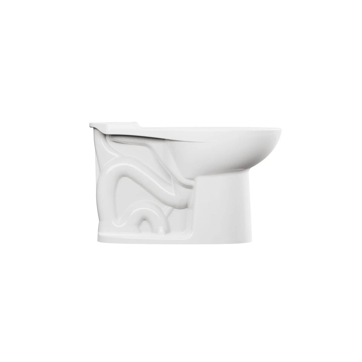 American Standard EcoStrength Aspiration Chair Height Elongated Bowl - White