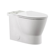 American Standard EcoStrength Aspiration Chair Height Elongated Bowl With Seat - White