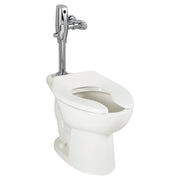 American Standard Madera 1.0 - 1.6 gpf (3.8 - 6.0 Lpf) 15 Height Top Spud Elongated EverClean Bowl - White