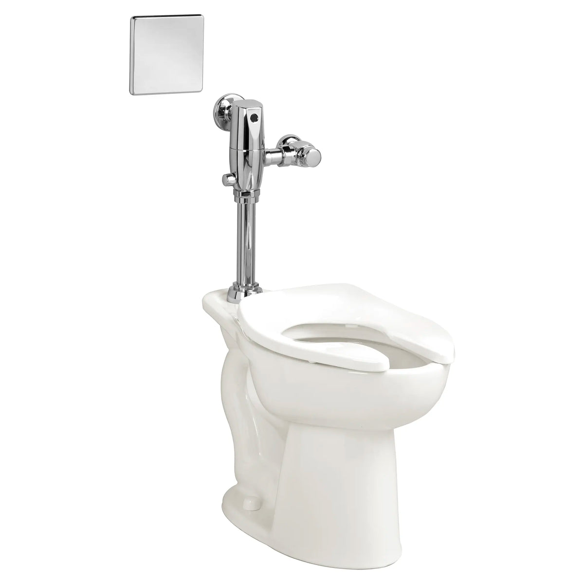 American Standard Madera 1.0 - 1.6 gpf (3.8 - 6.0 Lpf) Chair Height Top Spud Elongated EverClean Bowl Less Seat - White