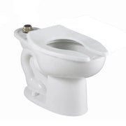 American Standard Madera 1.1 - 1.6 gpf (4.2 - 6.0 Lpf) Chair Height Top Spud Elongated EverClean Bowl With Bedpan Lugs - White