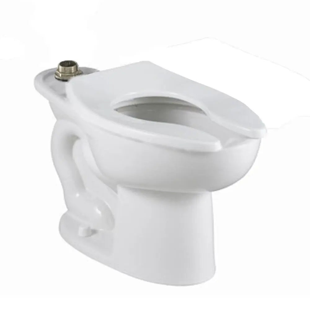 American Standard Madera 1.1 - 1.6 gpf (4.2 - 6.0 Lpf) Chair Height Top Spud Elongated EverClean Bowl With Bedpan Lugs - White
