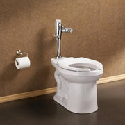 American Standard Right Width 1.28 - 1.6 gpf (4.8 - 6.0 Lpf) Chair Height Top Spud Elongated Bowl With Seat - White
