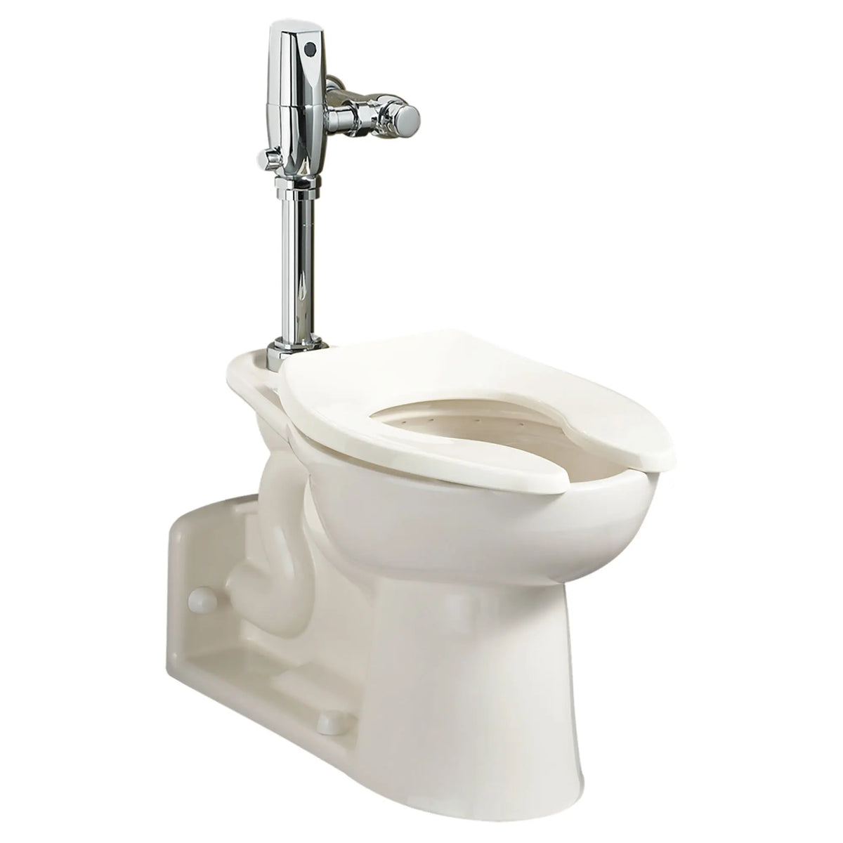 American Standard Priolo Floor-Mount, Back Outlet EverClean Bowl Less Seat - White