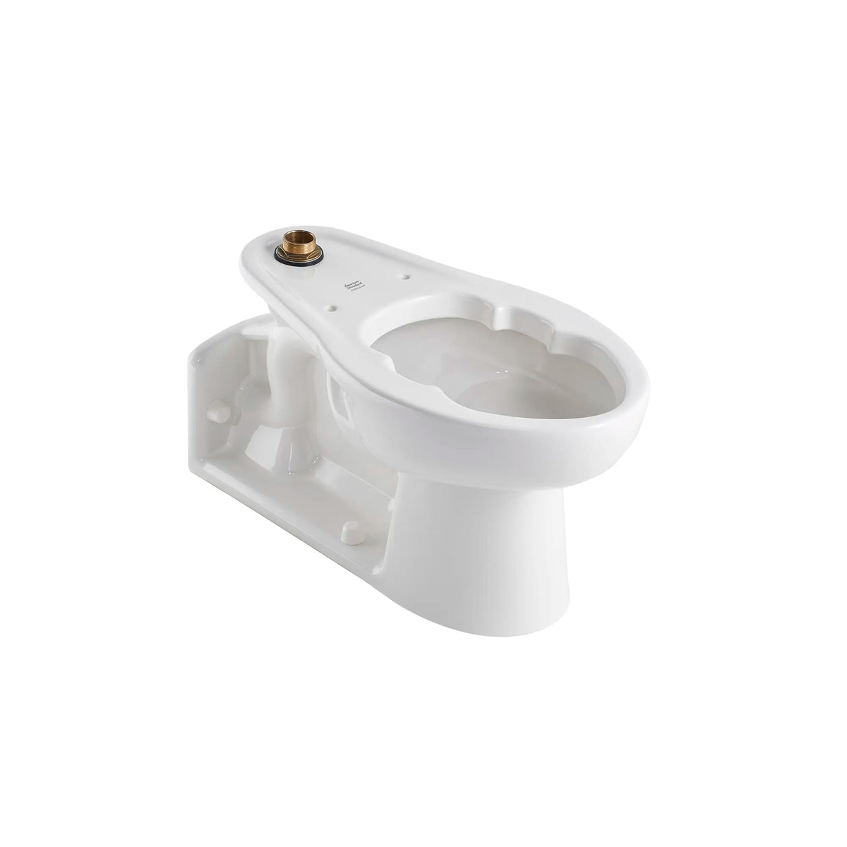 American Standard Priolo 1.1 - 1.6 gpf (4.2 - 6.0 Lpf) Top Spud Back Outlet Elongated EverClean Bowl With Bedpan Lugs - product view