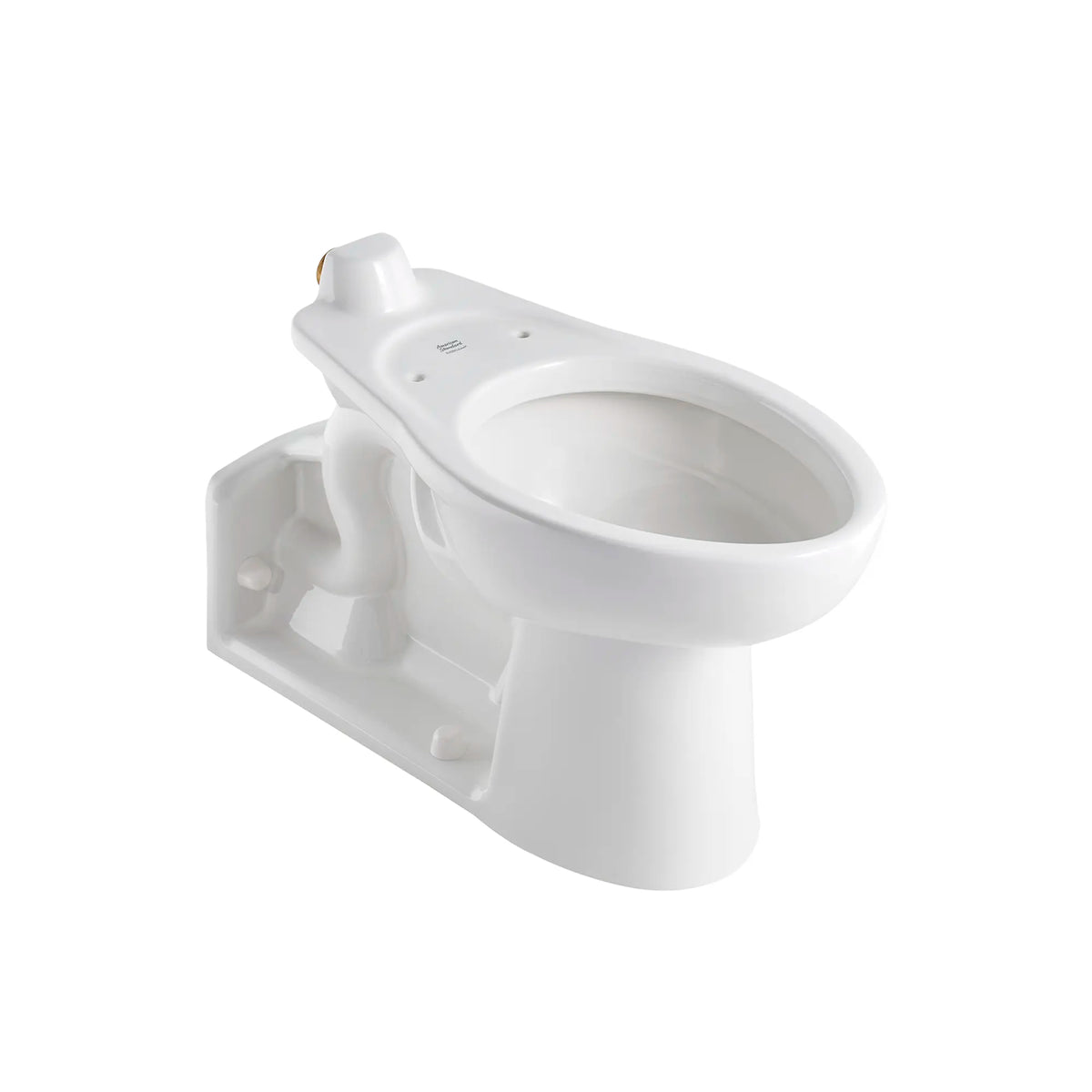 American Standard Priolo 1.1 - 1.6 gpf (4.2 - 6.0 Lpf) Chair Height Back Spud Back Outlet Elongated EverClean Bowl - White
