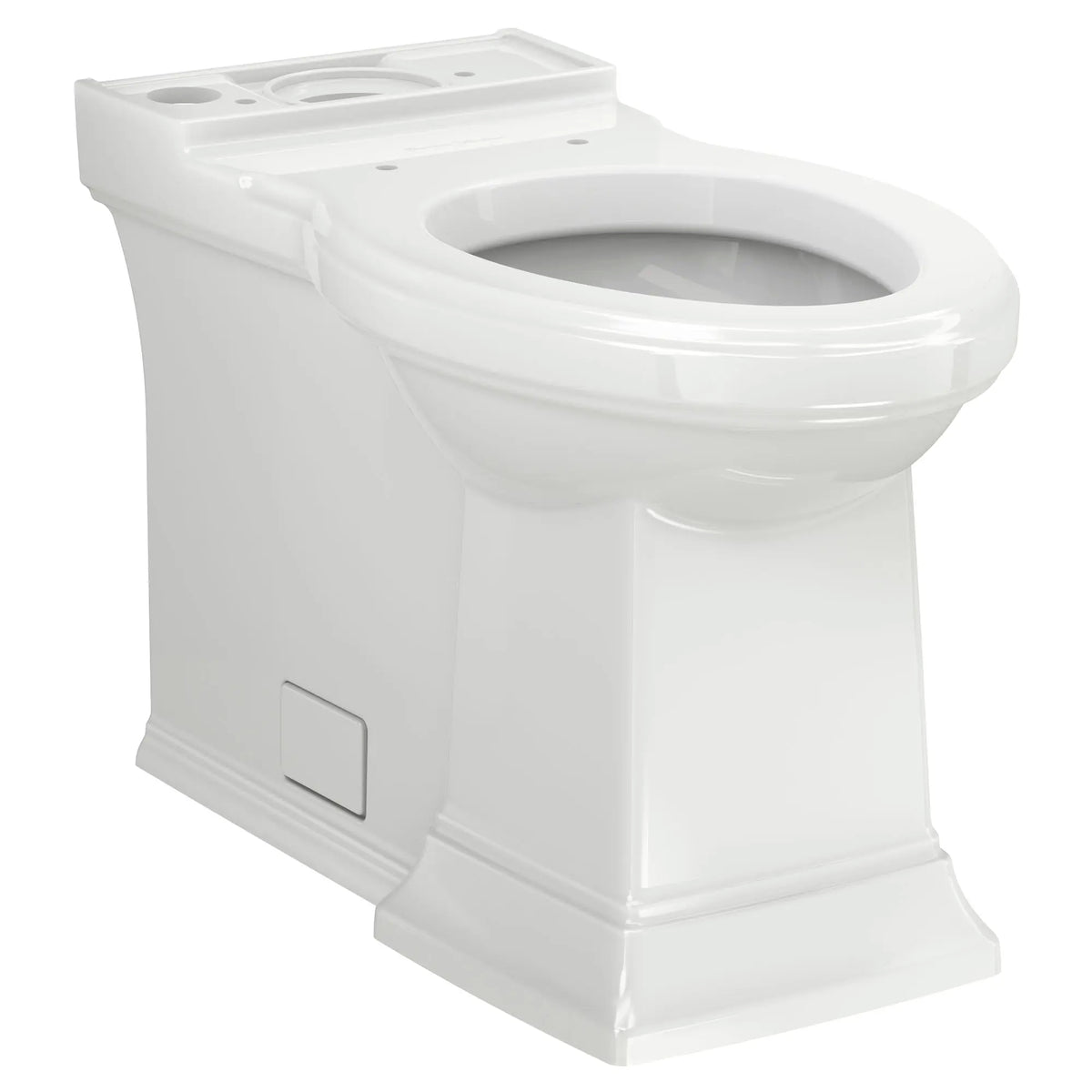 American Standard Town Square S Skirted Chair Height Elongated Bowl With Seat - White