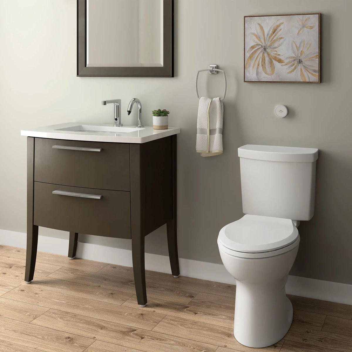 American Standard Cadet Touchless 1.28 gpf Single Flush Toilet Tank Only - details