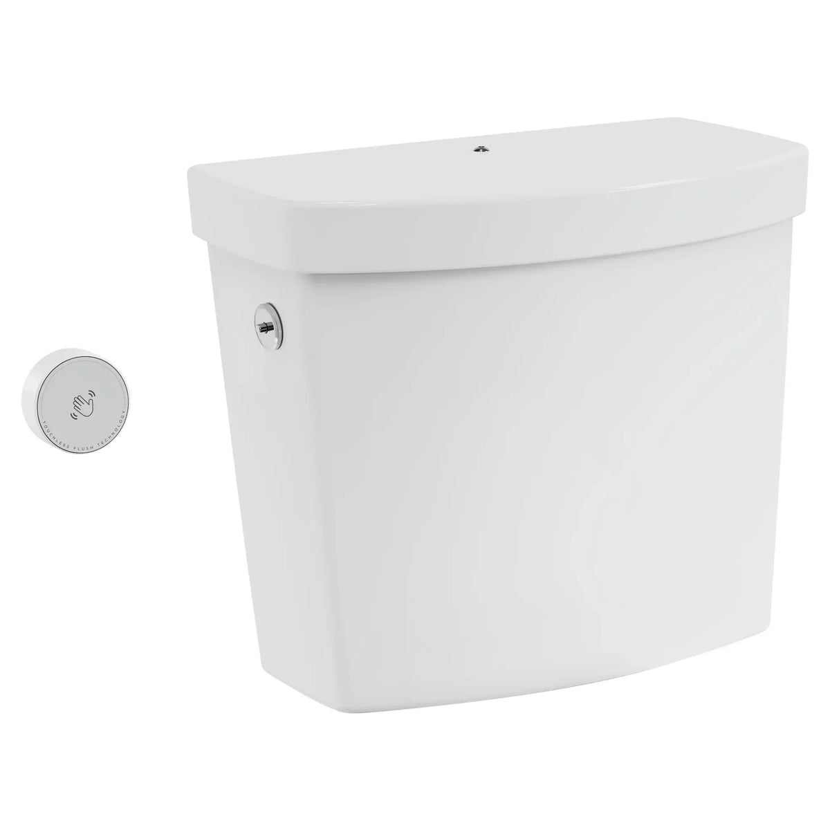 American Standard Cadet Touchless 1.28 gpf Single Flush Toilet Tank Only with Locking Device - product view