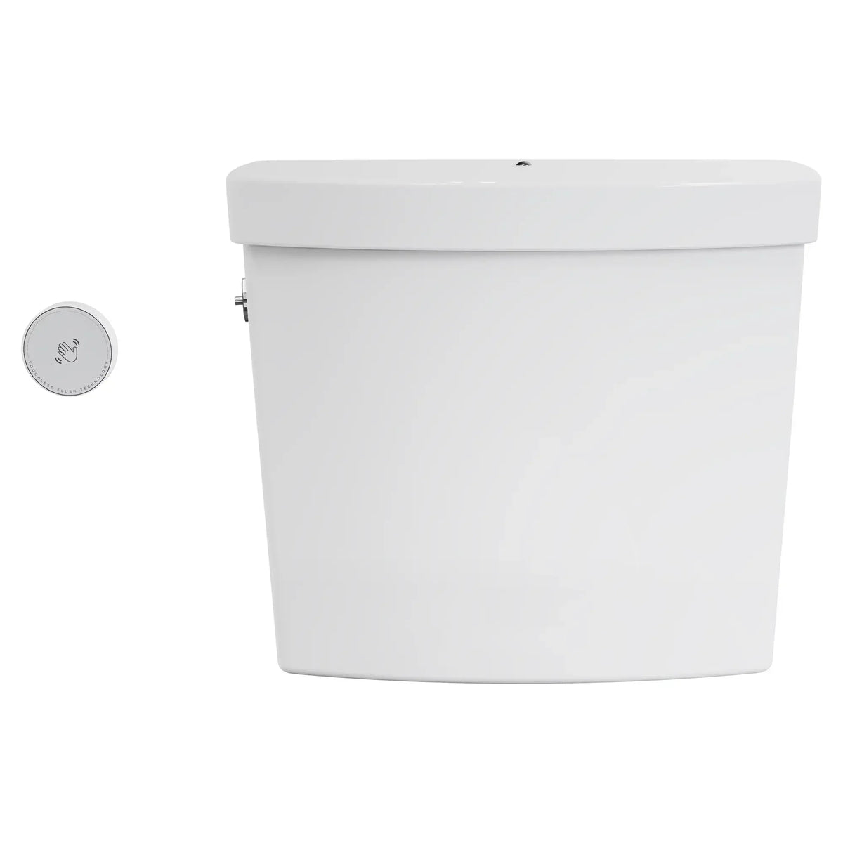 American Standard Cadet Touchless 1.28 gpf Single Flush Toilet Tank Only with Locking Device - details