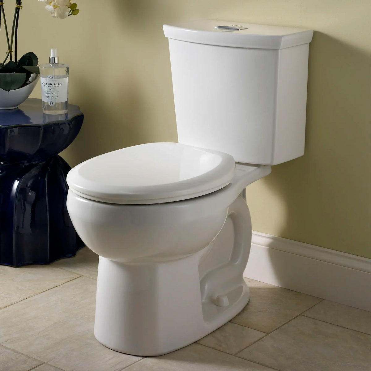 American Standard H2Option Dual Flush 1.28 gpf/4.8 Lpf and 0.92 gpf/3.5 Lpf 12-Inch Rough Tank - details