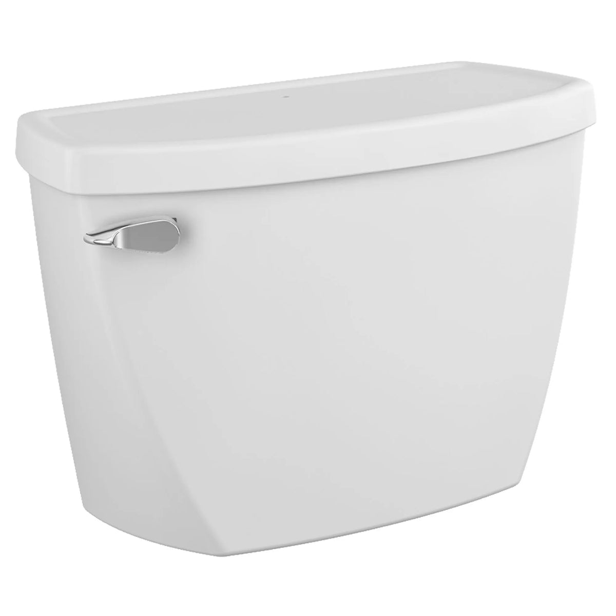 American Standard Pressure Assist 1.6 gpf/6.0 Lpf Left-Hand Trip Lever EverClean Tank With Tank Cover Locking Device - White