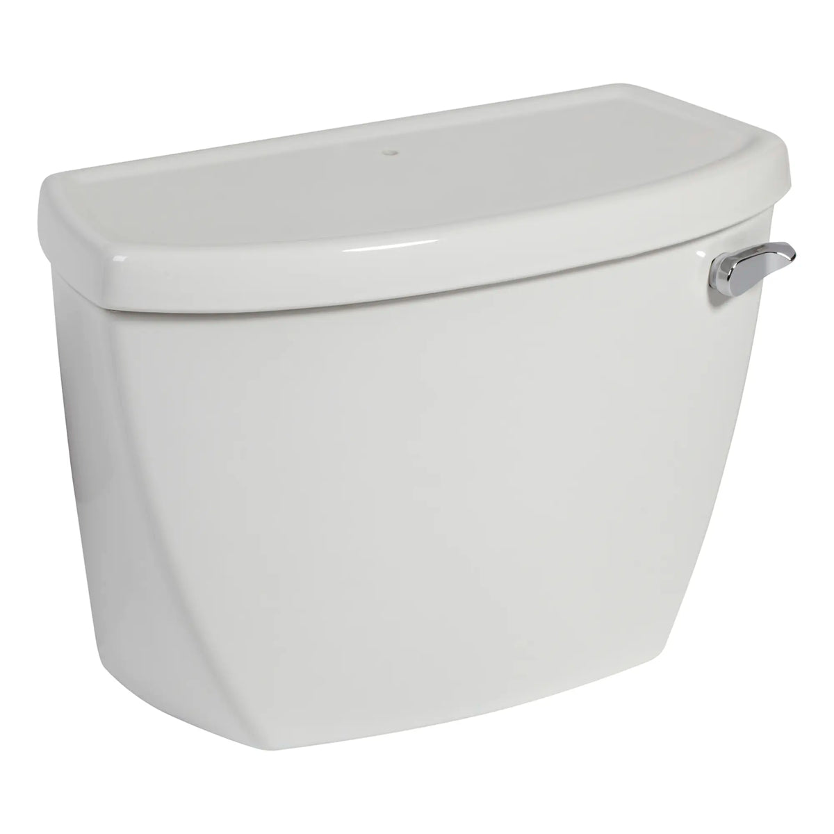 American Standard Pressure Assist 1.1 gpf/4.2 Lpf Right-Hand Trip Lever EverClean Tank With Tank Cover Locking Device - White