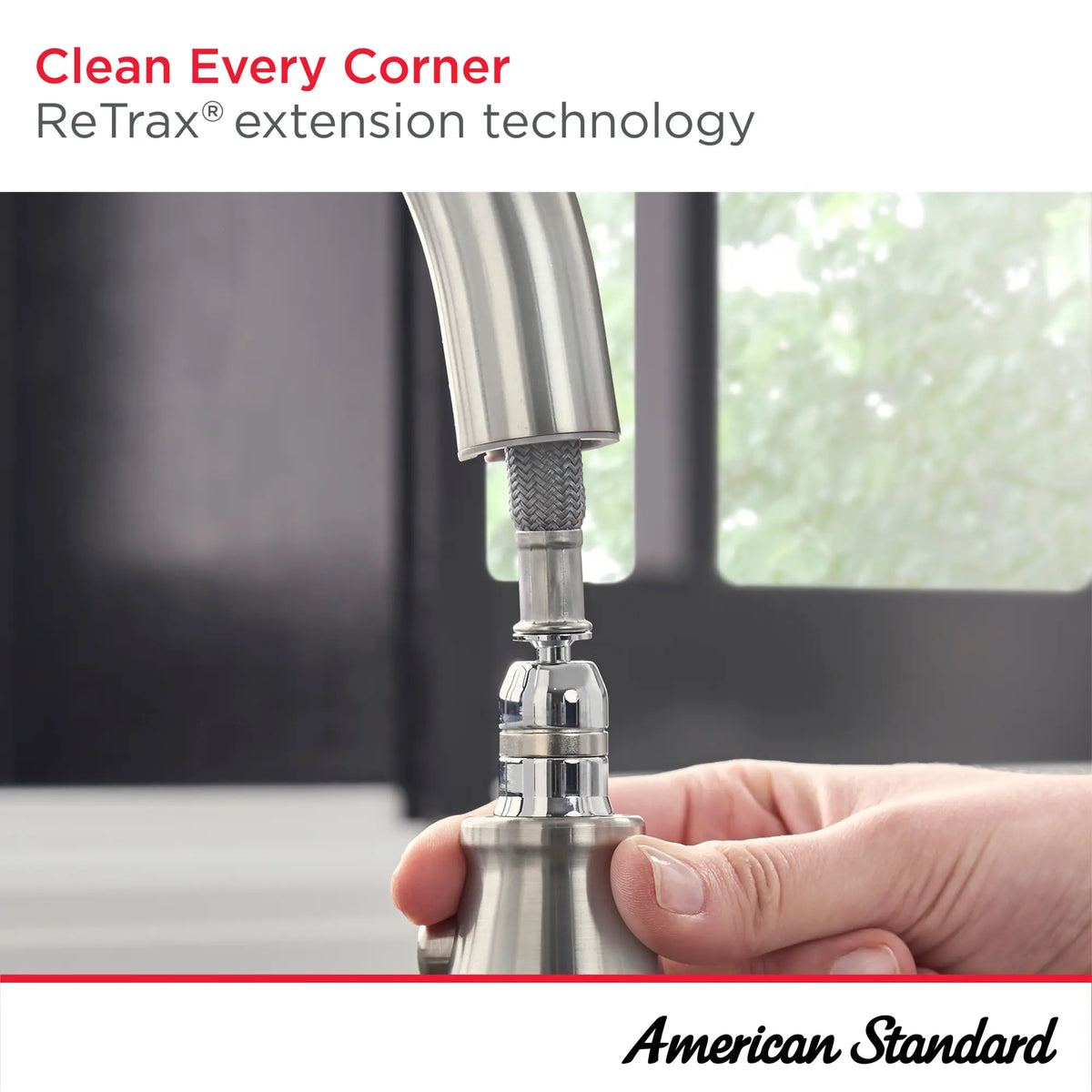 American Standard Delancey Single-Handle Pull-Down Bar Faucet 1.5 gpm/5.7 L/min - details