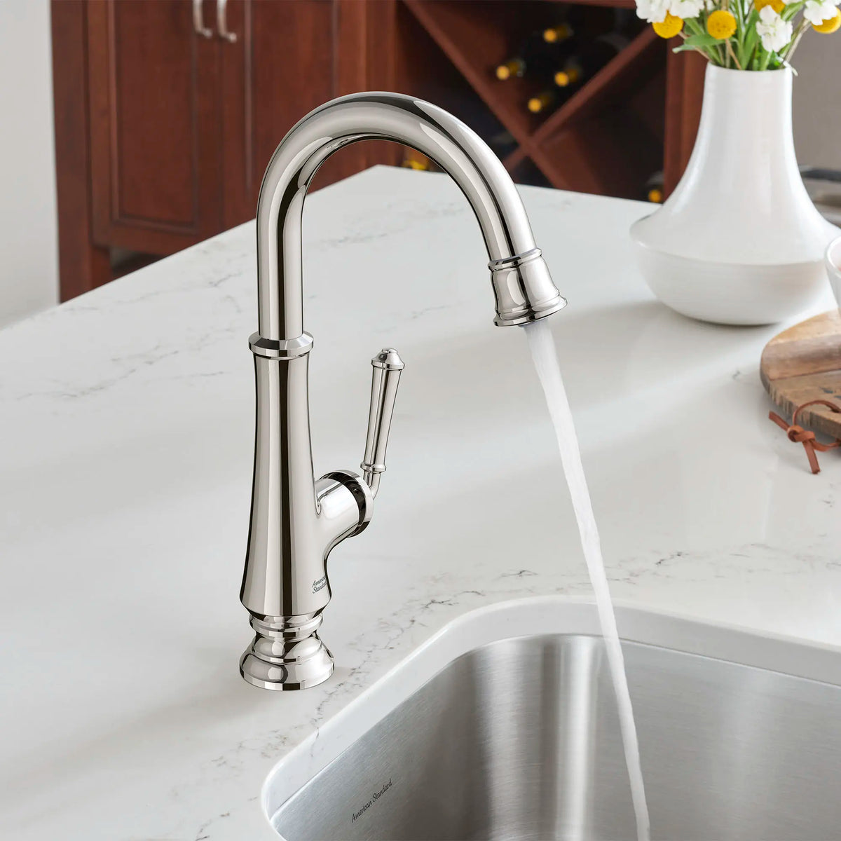 American Standard Delancey Single-Handle Pull-Down Bar Faucet 1.5 gpm/5.7 L/min - details