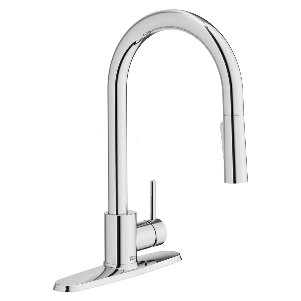 American Standard Collina Single Handle Pull-Down Dual Spray Kitchen Faucet - Polished Chrome