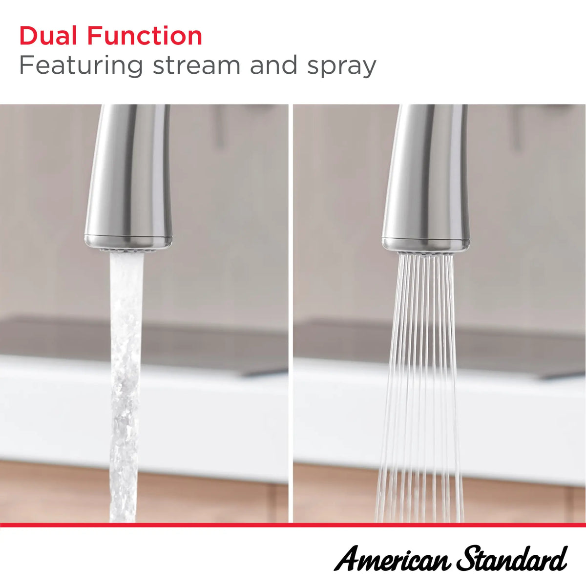 American Standard Studio S Pull-Down Dual Spray Kitchen Faucet - details