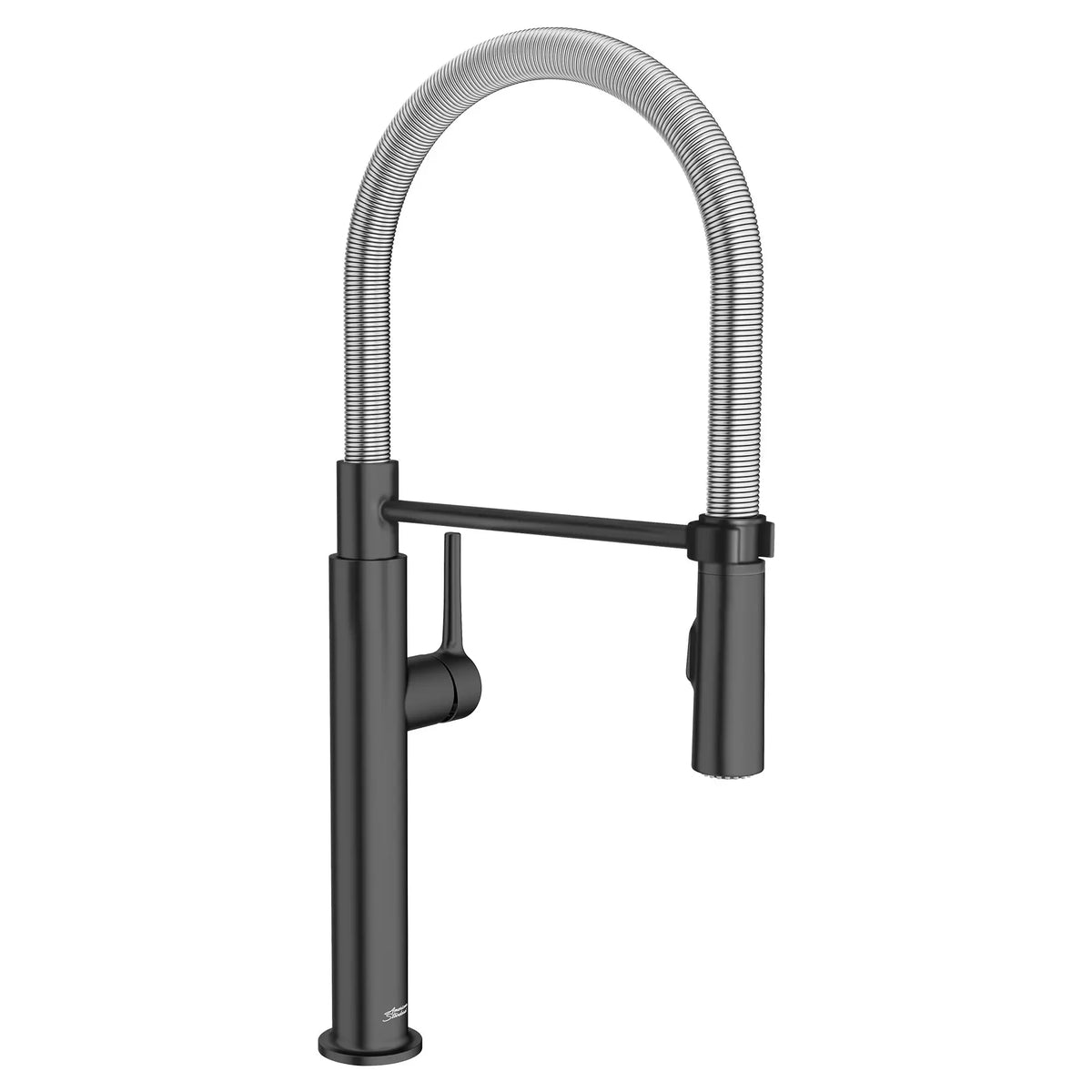 American Standard Studio S Semi-Pro Pull-Down Dual Spray Kitchen Faucet With Spring Spout - Matte Black