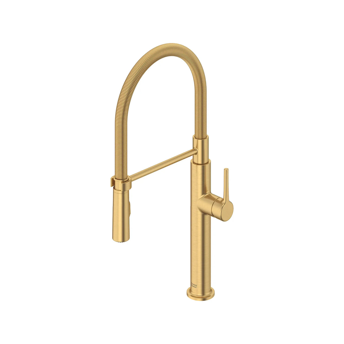 American Standard Studio S Semi-Pro Pull-Down Dual Spray Kitchen Faucet With Spring Spout - Brushed Cool Sunrise