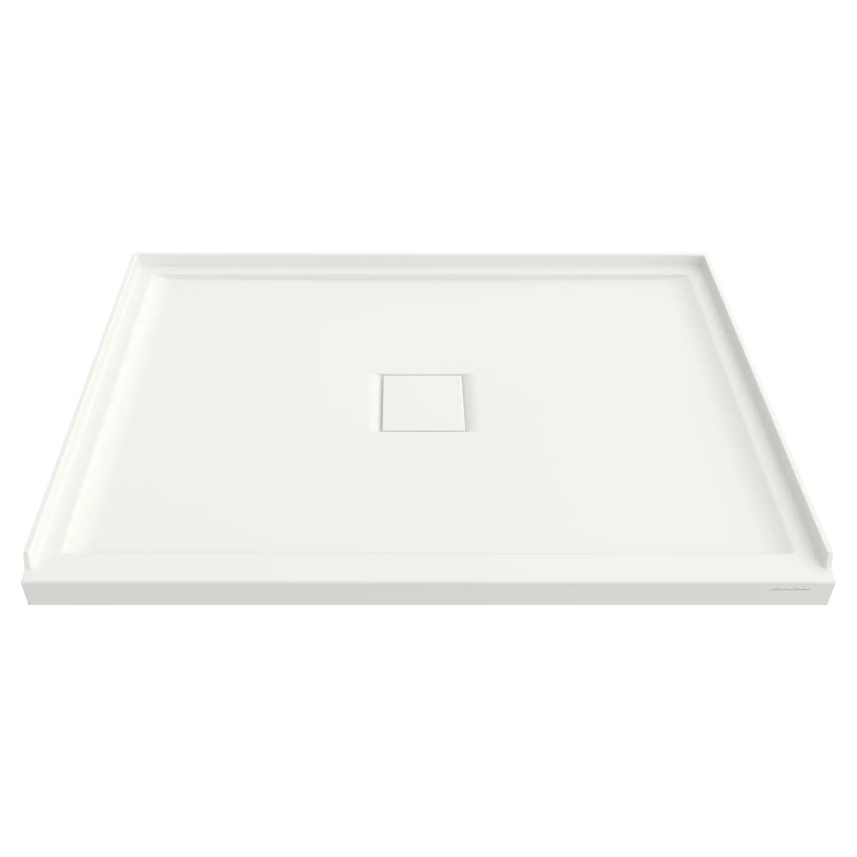 American Standard Townsend 48 x 36-Inch Single Threshold Shower Bases With Center Drain - Soft White