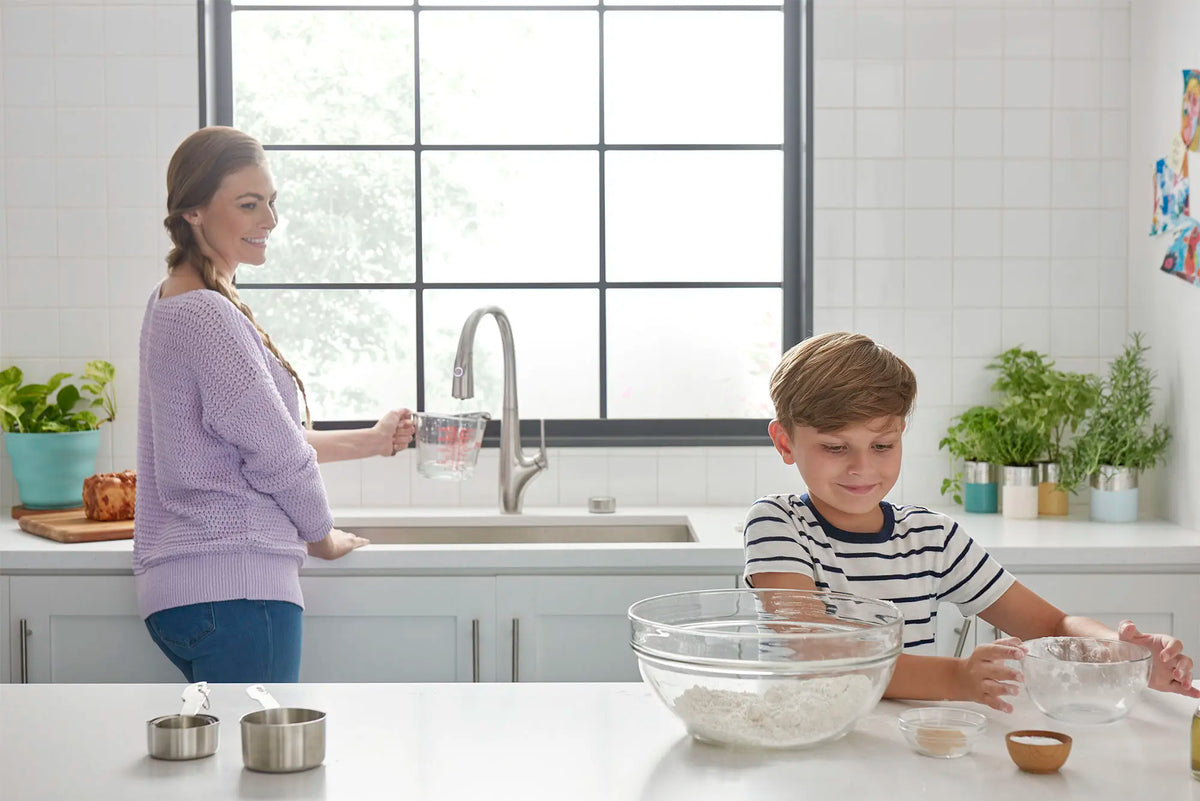 American Standard Saybrook Single-Handle Pull-Down Dual Spray Kitchen Faucet 1.5 gpm/5.7 L/min With Filter - details